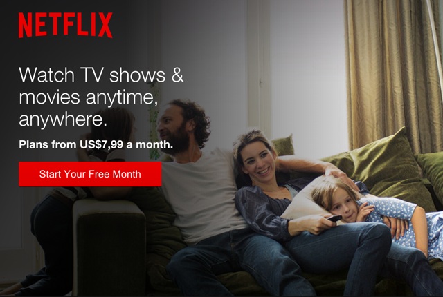 netflix sign up free trial